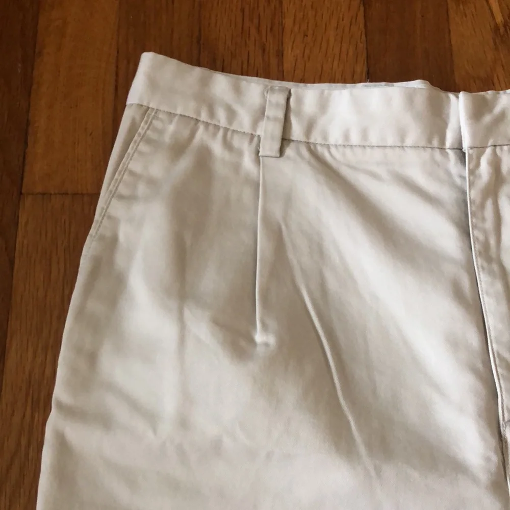 ADIDAS pleated chino style pants